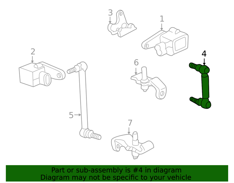 Genuine Porsche parts diagram