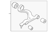 Genuine Porsche parts diagram
