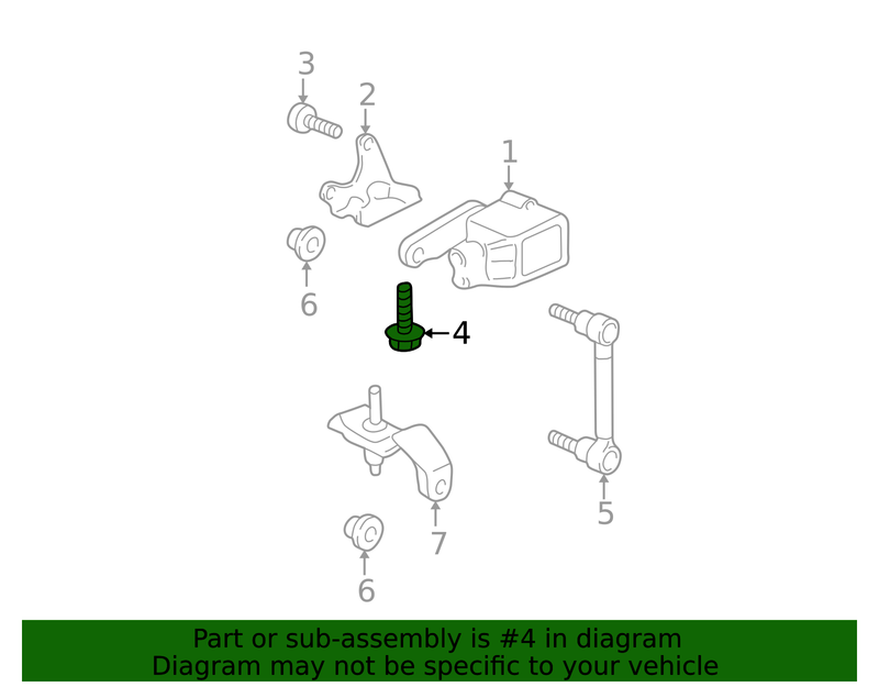 Genuine Porsche parts diagram