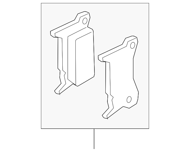 Genuine Porsche parts diagram