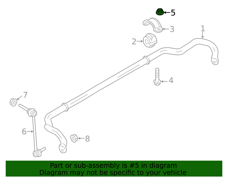 Genuine Porsche parts diagram