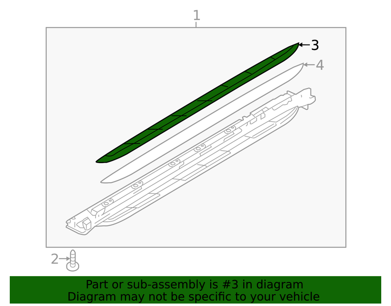 Part can be found as reference #3 in illustration