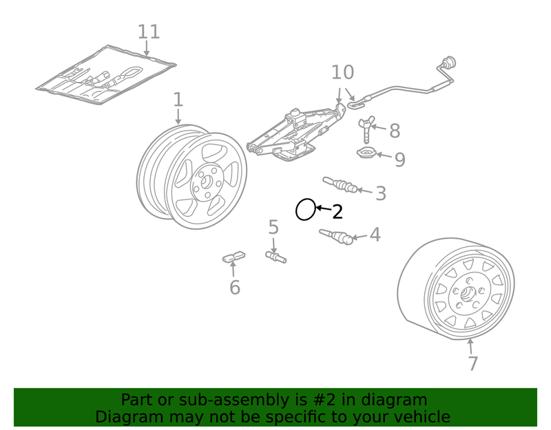 Genuine Porsche parts diagram