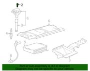 Genuine Porsche parts diagram