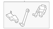Genuine Porsche parts diagram