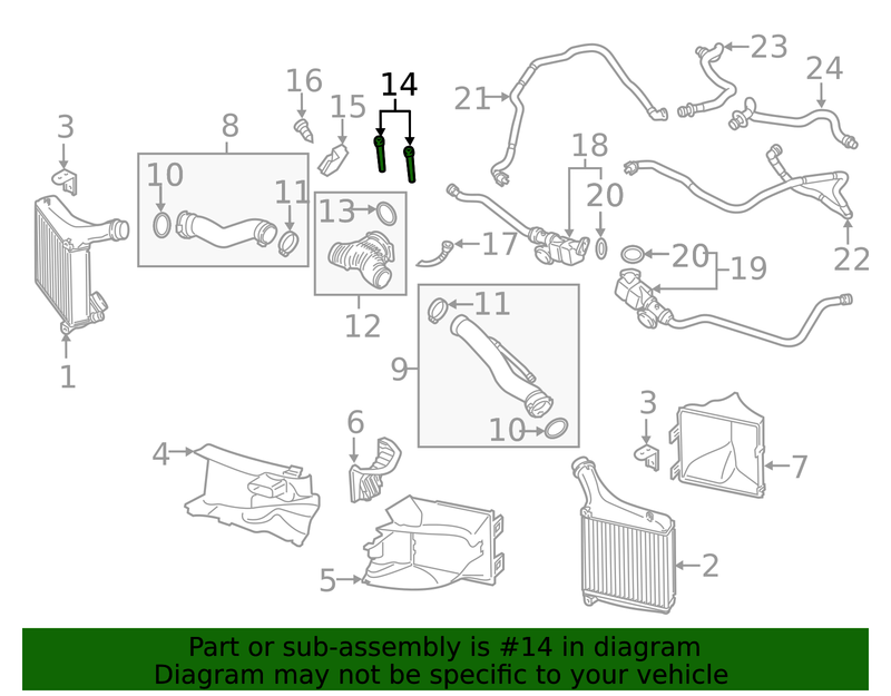 Genuine Porsche parts diagram