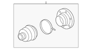 Genuine Porsche parts diagram