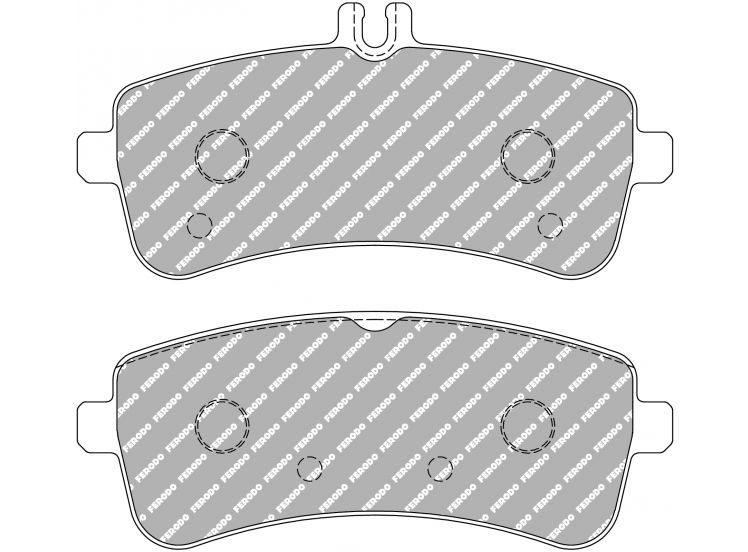 Ferodo FCP5108W DS1.11 Racing Brake Pads - Rear