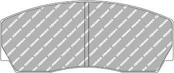 Ferodo FRP216H DS2500 Brake Pads (fits AP Racing CP9449 Calipers with D50 radial depth)