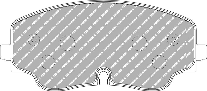 Ferodo DS2500 Racing Brake Pads for Volkswagen Golf R Mk8 & more (FCP5358H)