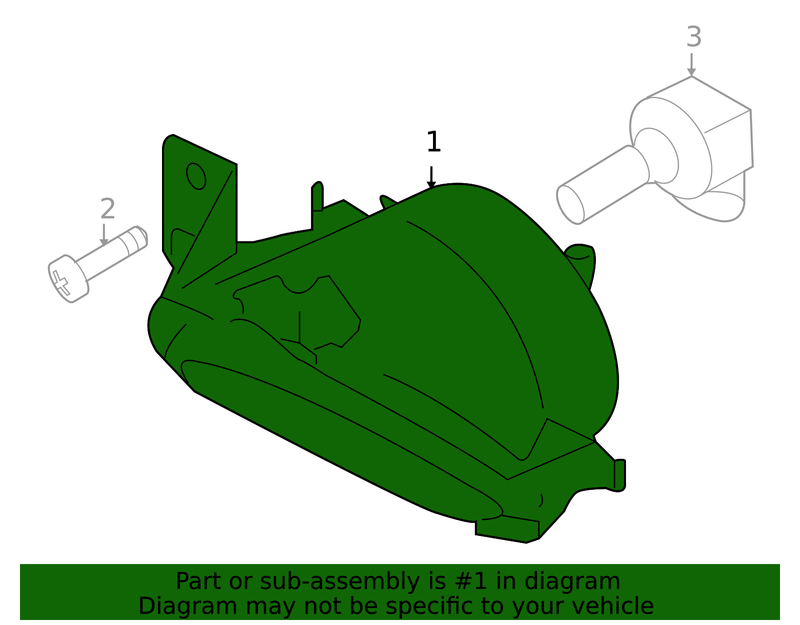 Genuine Porsche parts diagram