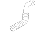 Genuine Porsche parts diagram