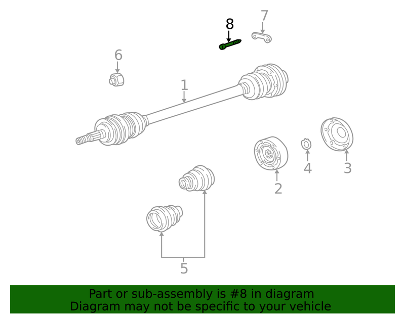 Genuine Porsche parts diagram