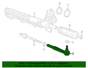 Genuine Porsche parts diagram