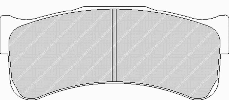 Ferodo DSUNO Racing Brake Pads for Porsche 911 GT3 Cup, 911 GT3 Cup (992) (FRP3110ZB)