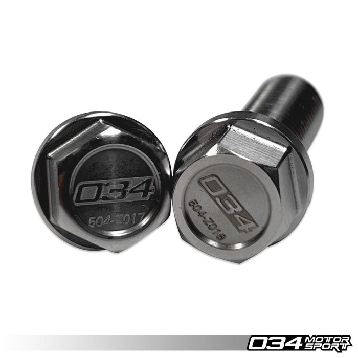 034MOTORSPORT HALDEX MAGNETIC DRAIN PLUG KIT, AUDI 8J/8P/8V/8V.5/8S/8Y, VW MK5/MK6/MK7/MK7.5/MK8