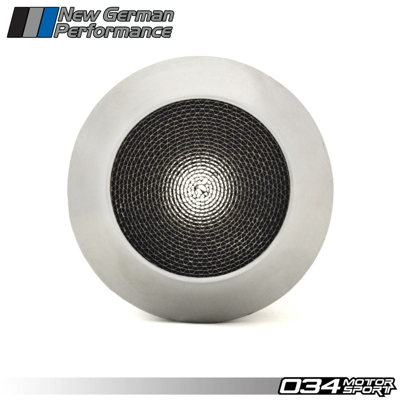 034 Motorsport High Flow Racing Catalytic Converter, B5 and B6 Audi A4 1.8T