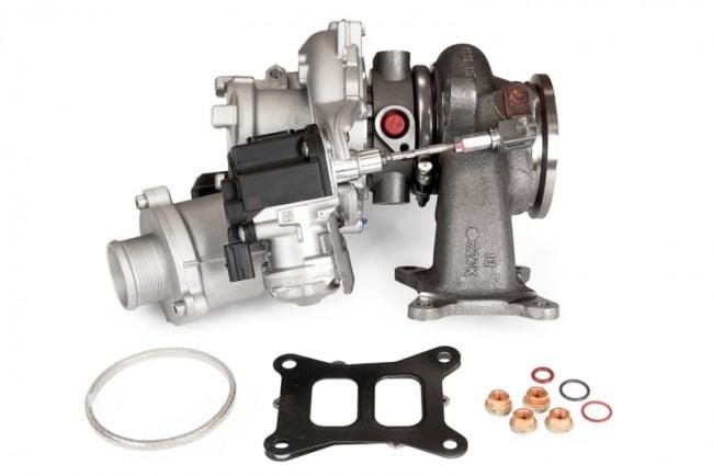 HPA MQB Performance Bundle FWD - IS38 Hybrid, Intercooler, FWD Downpipe w/Cat, HPFP, ECU Tune, PWG3, VADPro VAD32 Vent Display