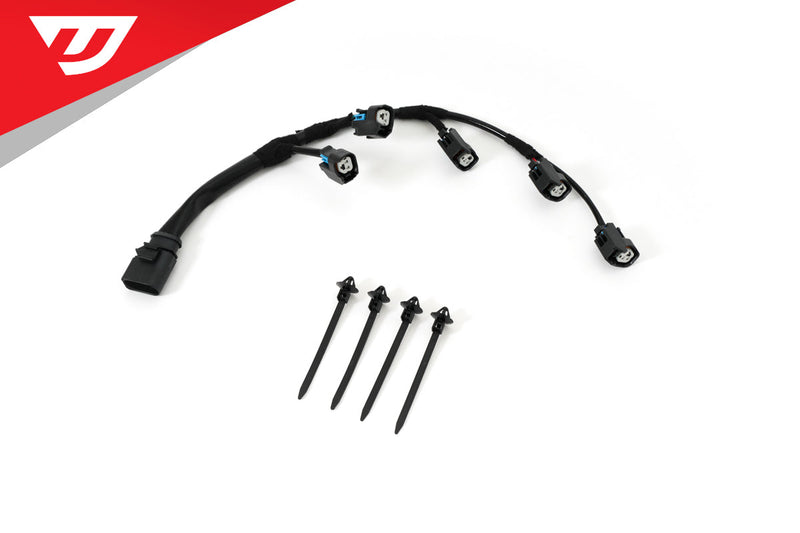 UNITRONIC 2.5TFSI (DAZA) MPI OVERLAY HARNESS FOR ID1300X INJECTORS W/ USCAR CONNECTORS