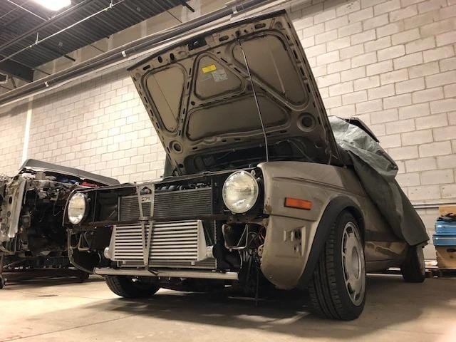 Fabless Center Radiator Support Brace - VW MK2