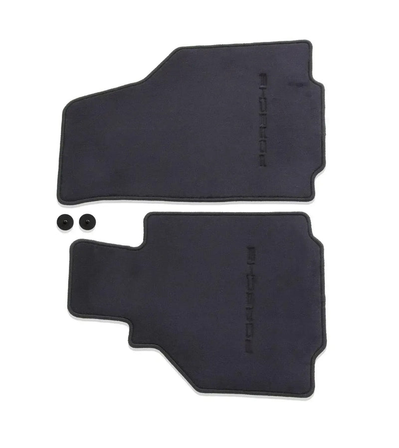 Set Of Floor Mats - Black