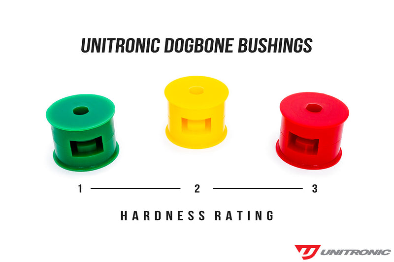 Unitronic Red Bushing Set for Dogbone Mounts