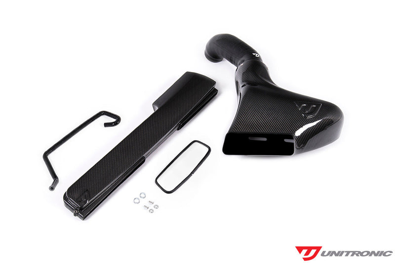 UNITRONIC CARBON FIBER INTAKE SYSTEM WITH AIR DUCT FOR 1.8/2.0 TSI GEN3 MQB