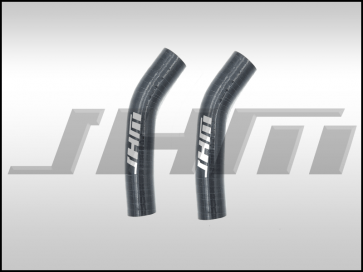 JHM Turbocharger Oil Drain Hoses, PAIR FKM Lined Silicone for C7 S6-S7-RS7 and D4 A8-S8 4.0T