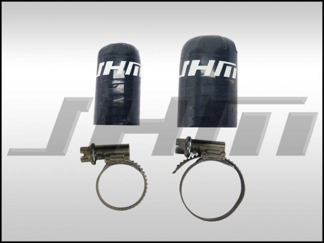 JHM - Cap and Clamp Kit (JHM) SILICONE for Oil Cooler and Auxiliary Radiator Deletion for B6/B7 S4 and C5 - allroad w chain 4.2L