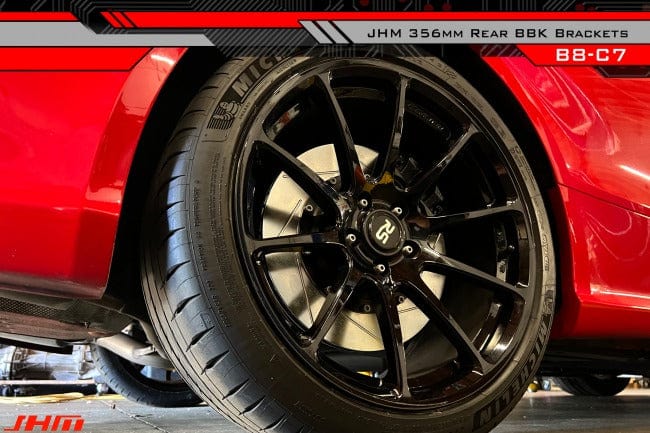 Rear BBK Bracket Kit (356mm C7-C7.5 S6-S7-RS7 Rotors) - Audi / B8 / B8.5 / RS4 / RS5