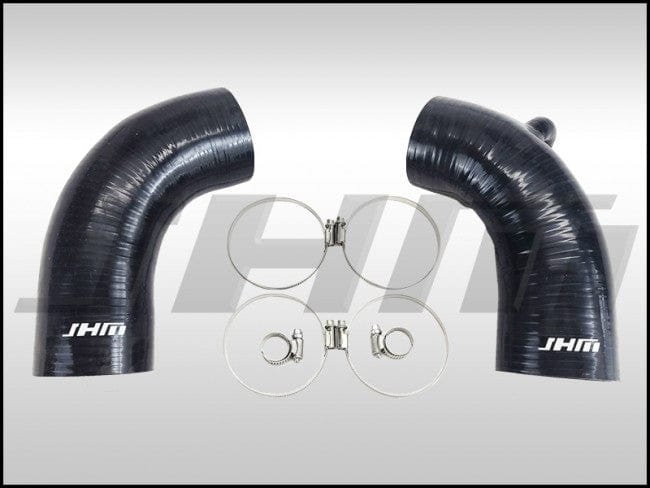 JHM - Throttle Body Inlet Hoses (Pair), Silicone, High - Flow (JHM) for B8 RS4 - RS5 4.2L