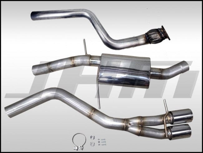JHM - Exhaust - JHM  - FULL -  3" Performance Catback for Audi B8 A4 - A5 2.0T (Single Exit)