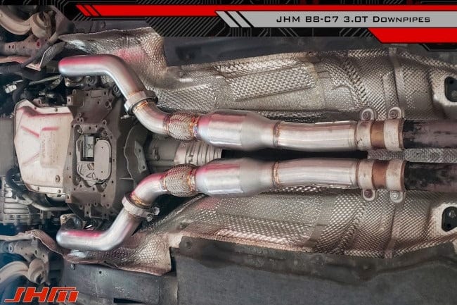 JHM High Flow Catted Downpipes for Audi B8 S4/S5/Q5/SQ5 | C7 A6/A7 3.0T
