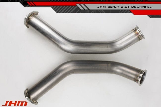 JHM High Flow Catted Downpipes for Audi B8 S4/S5/Q5/SQ5 | C7 A6/A7 3.0T