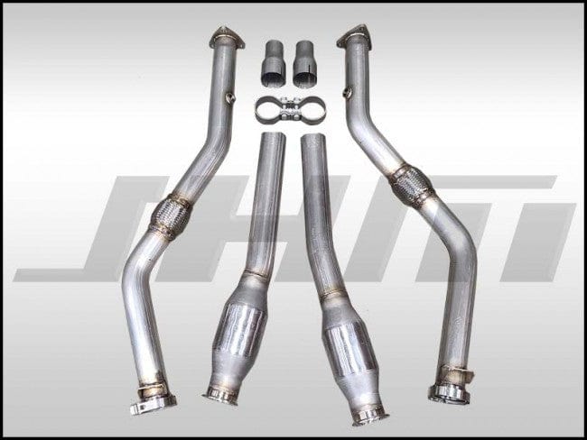 JHM - Exhaust - Downpipes - High - Flow Cats - Non Resonated - (JHM) for C6 - A6 3.0T