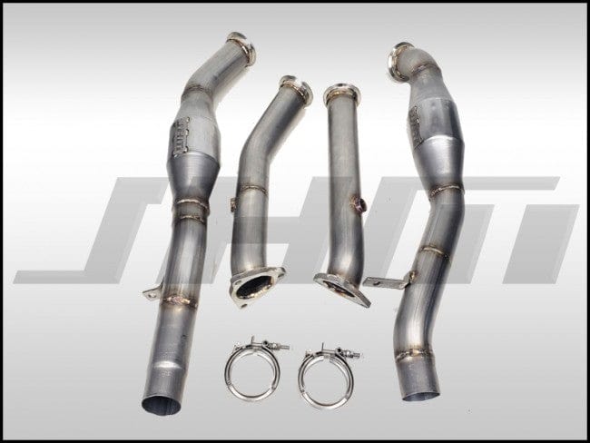 JHM - Exhaust - High - Flow Cat Downpipes w/ Integrated Baffle System - (JHM) for Q7 3.0T