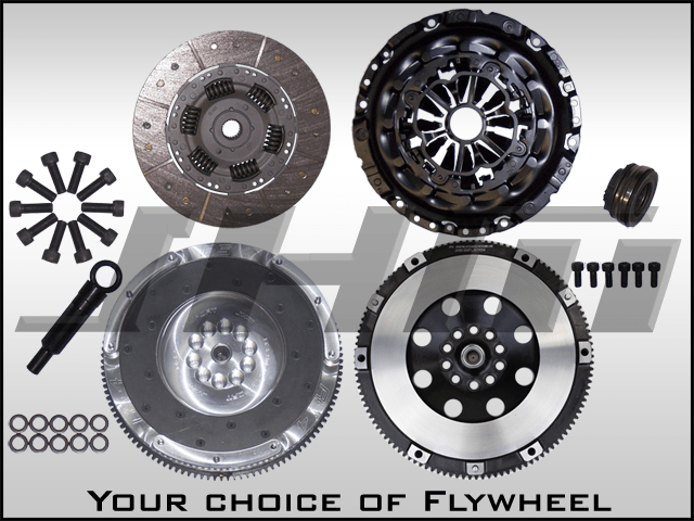 JHM - Lightweight Flywheel (Chrome - Moly Forged) and Clutch Combo for B7 RS4