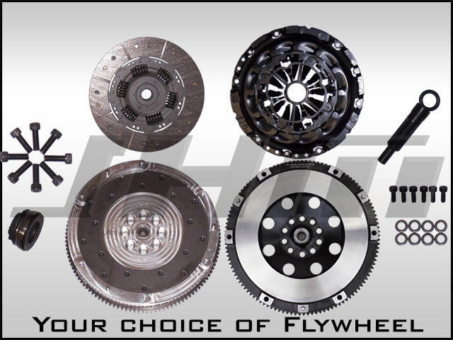 JHM - Lightweight Flywheel (Chrome - Moly Forged) and Clutch Combo for 04 and up B6 - B7 S4