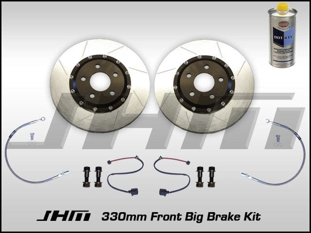 JHM - Front BBK (Big Brake Kit) JHM 330mm Cayenne (Brembo 6 - piston) B5 - S4, C5 - A6 - allroad, B6 - B7 A4 - NO Calipers