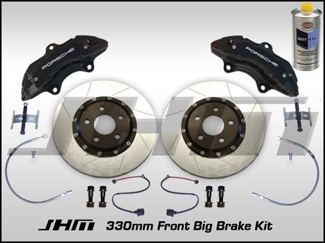 JHM - Front BBK (Big Brake Kit) JHM 330mm Cayenne (Brembo 6 - piston) B5 - S4, C5 - A6 - allroad, B6 - B7 A4