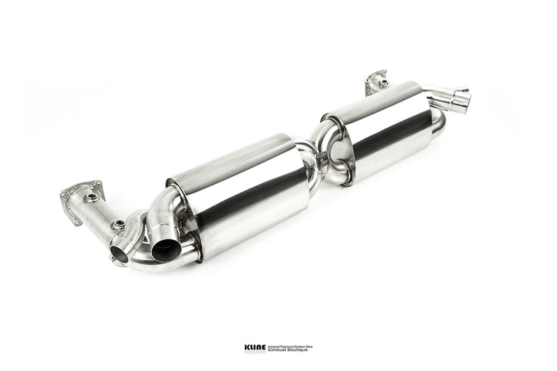 Kline Innovation 200 Cell Cat Pipe Set For Porsche 991 Turbo S (Gen1/Gen2)