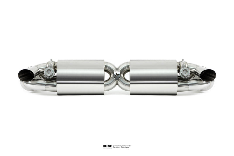 Kline Innovation Valvetronic Silencer Section Exhaust For Porsche 991 GT2RS