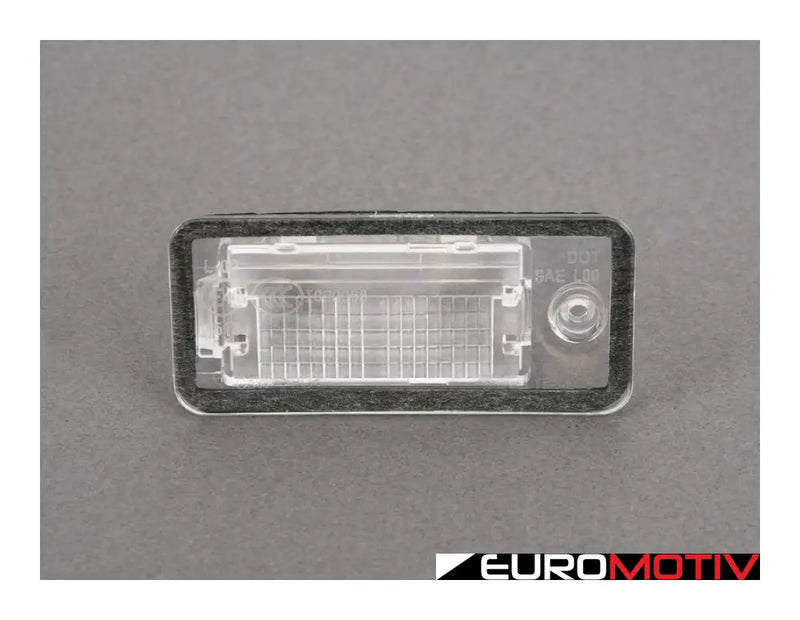 License Plate Light Assembly - Right