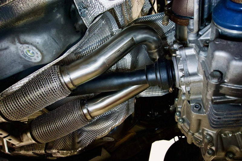 MODE Design Decatted Downpipe Audi RS3 8V PFL