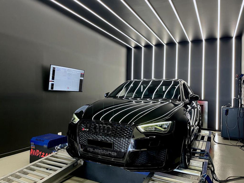 MODE Design Decatted Downpipe Audi RS3 8V PFL