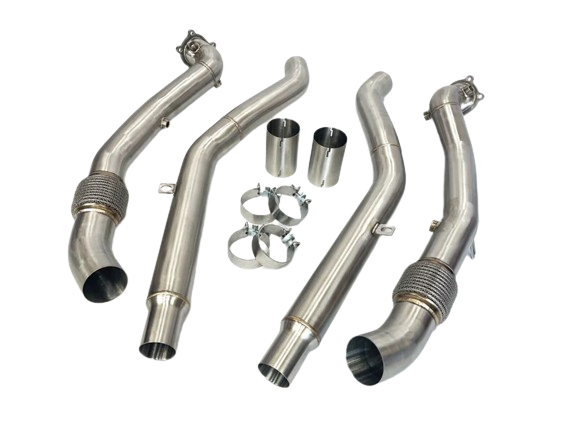MODE Design Decatted Downpipes & Front Pipes for Audi S6 RS6 S7 RS7 C7 4G