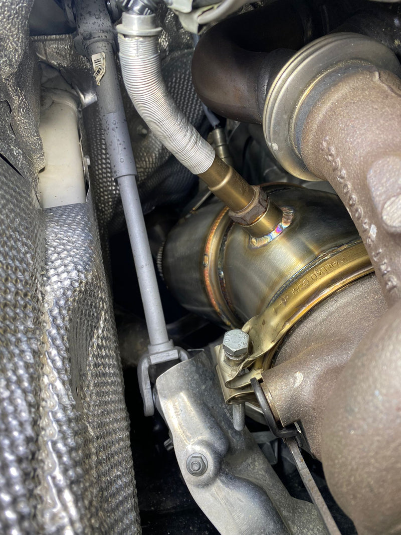 MODE Design 200cpsi Catted Downpipes 3.3T V6 Kia Stinger (2017-present)