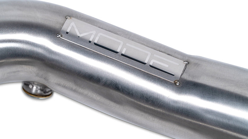 MODE Design Decatted Downpipes w. Heatshield for McLaren 720S / 765LT 4.0T V8 M840T