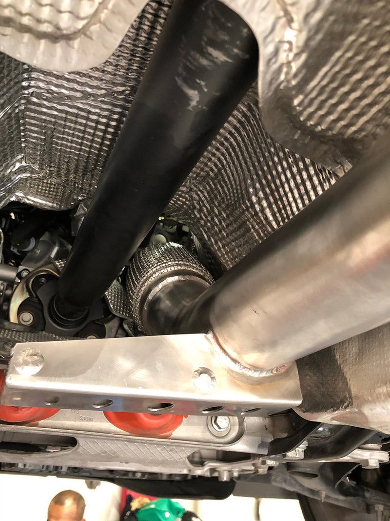 MODE Design 200cpsi Catted 3.5" Downpipe V2 MQB AWD VW Golf MK7 MK7.5 R Audi A3 S3 8V TT TTS 8S 8S 1.8T / 2.0T EA888