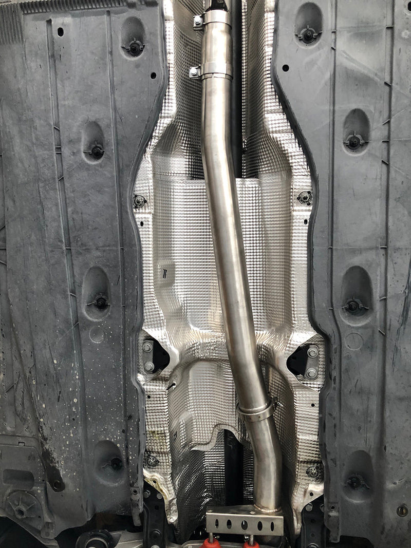 MODE Design 200cpsi Catted 3.5" Downpipe V2 MQB AWD VW Golf MK7 MK7.5 R Audi A3 S3 8V TT TTS 8S 8S 1.8T / 2.0T EA888